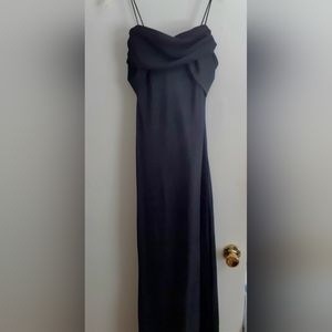 VINTAGE NWT black formal dress